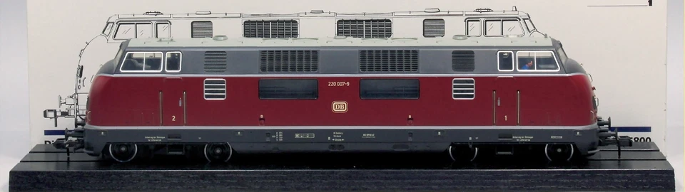 Märklin 55800 Diesellok V200 V220Spur 1 digital Sound Neuzustand OVP - Bild 1 von 1