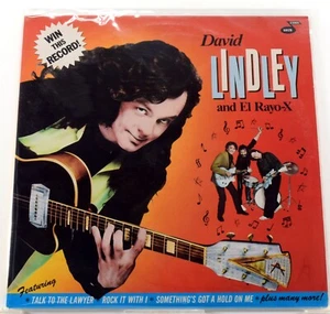 DAVID LINDLEY & EL RAYO-X / WIN THIS RECORD VINYL LP #60178-1 ON ASYLUM LABEL - Picture 1 of 4