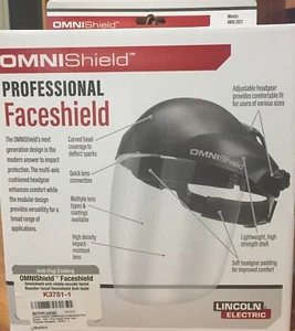 OMNIShield Clear Face Shield | Anti-Fog | Model: K3751-1 | NEU - Bild 1 von 3