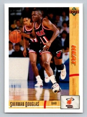 1991-92 Upper Deck Sherman Douglas #122 Miami Heat - Image 1 of 2
