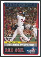 2004 Topps Boston Red Sox World Series Champions (1-55) Baseball Card - PICK