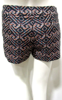 TRINA TURK AZTEC PRINT SHORTS WOMENS SIZE 2 - Imagem 1 de 3