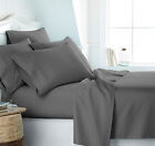 SUPER SOFT 6 PIECE DEEP POCKET BED SHEET SET in FULL QUEEN KING & CAL KING SIZE