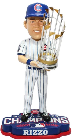 Anthony Rizzo Chicago Cubs 2016 World Series Bobblehead MLB Cover