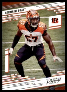 2021 Panini Prestige Germaine Pratt Cincinnati Bengals #74 Base - Picture 1 of 2