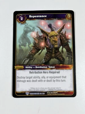 2010 World of Warcraft TCG: Worldbreaker Repentance #69 / 270 Wow Card - Image 1 of 4