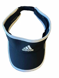Mujer Adidas Superlite Visera Ajustable Ligero Negro Blanco NUEVO NUEVO CON ETIQUETAS - Imagen 1 de 4