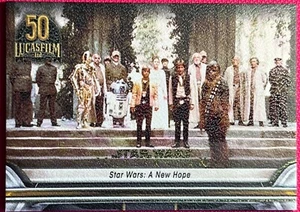 Star Wars Masterwork 2021, Lucas Film 50th Canvas Parallel Card LFA-2 #07/25 - Picture 1 of 2