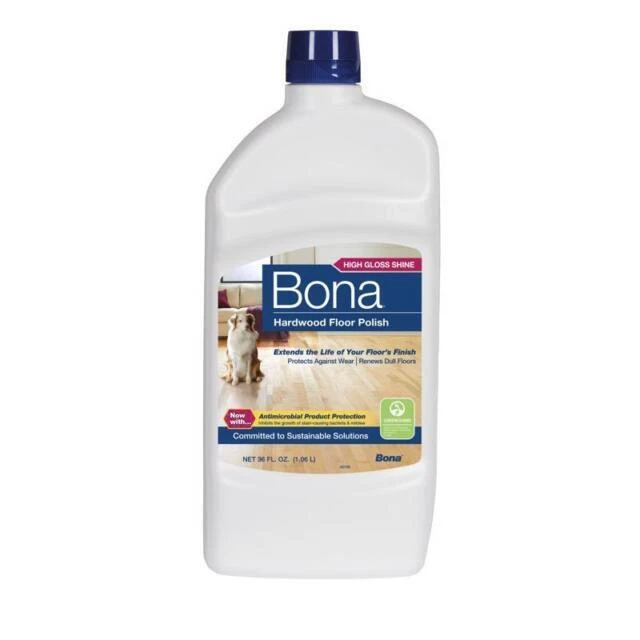 Bona Hardwood Floor Polish, High Gloss - 32 Fl Oz