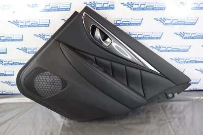 2021 INFINITI Q50 SEDAN PURE OEM RH REAR INTERIOR DOOR PANEL *SCRATCHES* #7176 - Image 1 of 4