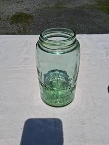 Vintage Olive Green Atlas Masons Jar - Picture 1 of 15