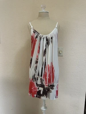 Women’s Tunic Swim Cover Summer Dress Top, Sz Lg - Image 1 of 4