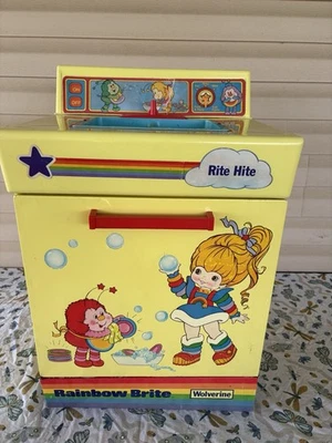 Vintage Rainbow Brite Rite Hite Kitchen Sink Play Set 1980s Metal - Image 1 of 4