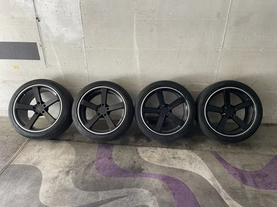 Felgen Reifen BMW VW T5 T6 5x120 Zoll 19 225/40zr19 Multivan CARAVELLE T5 - Bild 1 von 4