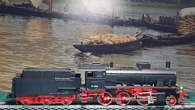 HO - TRIX 52 2425 00 - LOCOMOTIVE VAPEUR et TENDER*** BR 54 1556***en SUPER ÉTAT - Photo 1/4