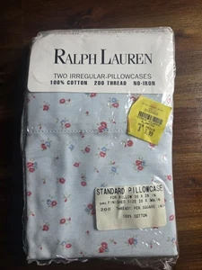Fundas de almohada vintage Ralph Lauren Clementine 20x26 pulgadas - Imagen 1 de 1