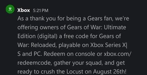 Gears Of War Reloaded Ultimate - Pre-order Code - Xbox--INSTANT DELIVERY 🚚 - Picture 1 of 1