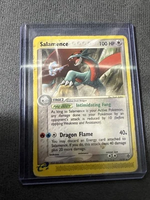 2003 Pokemon | Salamence 19/97 | Non-Holo Foil Rare Card NM E-reader E-Series - Image 1 of 2