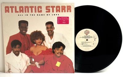 ATLANTIC STARR ~ (WB, 1987) ~ NM Vinyl w/Shrink & Hype Sticker Foto 1 de 4