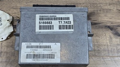 Módulo de control electrónico ECM Saab 9-5 Engine ECU 2003 5380068 T7,7 A03 Foto 1 de 3