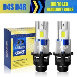 D4S D4R LED Headlight Bulbs HID Xenon Super Bright White Conversion Kit 800000LM - Picture 1 of 12