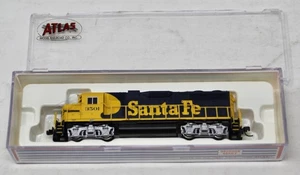 Atlas - N-Scale Santa Fe EMD GP-38 Locomotive #3501 - Picture 1 of 3