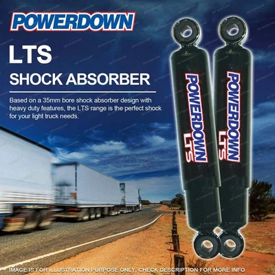 2 Rear POWERDOWN LTS Shock Absorbers for MAZDA E Series E1300 E1400 E1600 E2200 - image 1 of 2