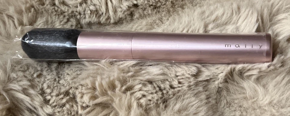 Cepillo cosmético maquillaje Mally rosa rubor/bronceador/polvo nuevo Foto 1 de 1