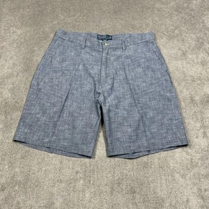 Pantalones Cortos Polo Ralph Lauren Para Hombre 36 x 9 Azul Cambray Chino Informal Verano Preppy - Imagen 1 de 8