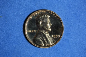 ESTATE FIND 1959 PROOF LINCOLN MEMORIAL CENT #K57800 - Picture 1 of 2