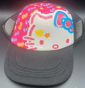 Hello Kitty Claire's Loungefly One Size Snapback Baseball Cap Girls Adjustable - Picture 1 of 7