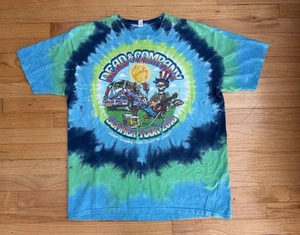 DEAD AND COMPANY Summer Tour 2018 Concert T-Shirt Adult L/XL Tie Dye Grateful - Picture 1 of 12