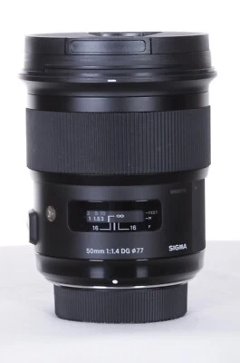 Sigma 50mm f/1.4 DG HSM Art Lens for Nikon F - Image 1 of 4