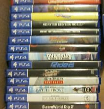 🔥 PS4 GAMES - You Pick - Vidoe Games - Great Selection TESTED PLAY STATION 4 🔥