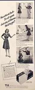 1943 Kleenex Tissues This is War Paper Maker Quota WW II Vintage Print Ad - Picture 1 of 7