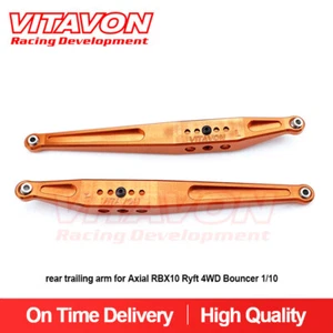 Brazo trasero trasero de aluminio VITAVON CNC para Axial RBX10 Ryft 4x4 Bouncer naranja - Imagen 1 de 4