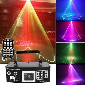 12-eye animation beam light laser light ktv room light led flash atmosphere liOv - Picture 1 of 20