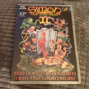 SIMON THE SORCERER II 2 The Lion The Wizard & The Wardrobe PC GAME DOS + W95 - Picture 1 of 2