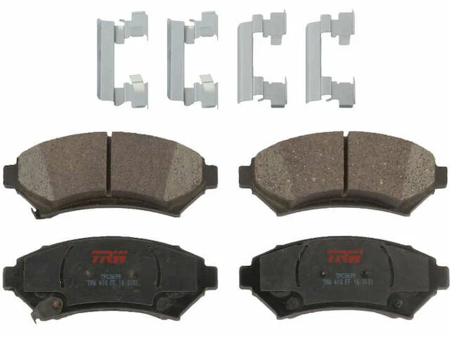 Front TRW Premium Ceramic Brake Pad Set fits Buick Park Avenue 1997-2005 83MXPM - Image 1 of 1