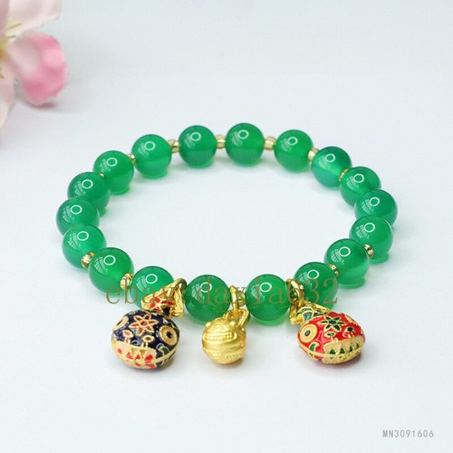 VALENTINO Bracciale Agata Naturale Attrarre Ricchezze e Ricevere Benedizioni