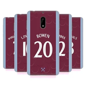 OFFICIAL WEST HAM UNITED FC 2023/24 PLAYERS HOME KIT GEL CASE FOR NOKIA PHONES 1 - Picture 1 of 12