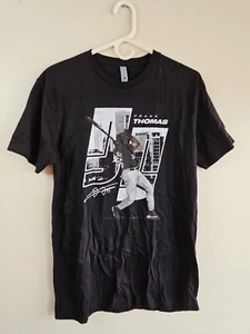 Frank Thomas Chicago White Sox Baseball Next Level Apparel TShirt, schwarz Herren M - Bild 1 von 4