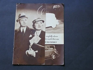 Vtg 1933 Oldsmobile sales pamphlet - Picture 1 of 8