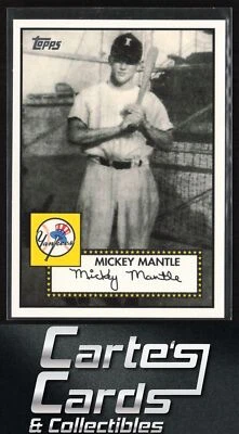 Mickey Mantle 2007 Topps MMS14 Mickey Mantle Story New York Yankees Hall of Fame - Image 1 of 2