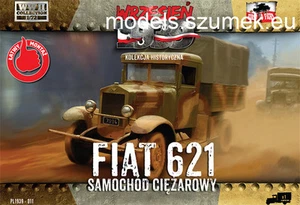 First to Fight 011 Polish Fiat 621L scale 1/72 - Zdjęcie 1 z 8