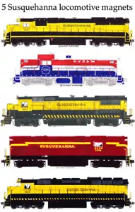 Locomotoras Susquehanna 5 imanes Andy Fletcher - Imagen 1 de 1
