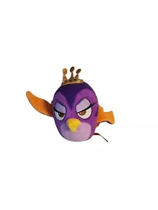Peluche Angry Birds Stella Gale 11" raro púrpura con corona y patas riqueza común - Imagen 1 de 8