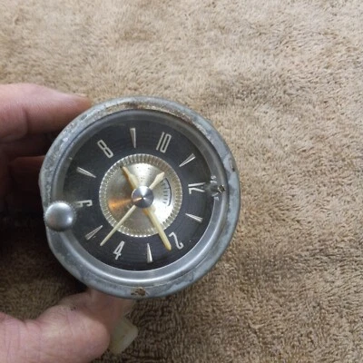 1956 Ford Victoria, Mainline, Customline Fairlane 1957 Thunderbird OEM Clock - Image 1 of 4