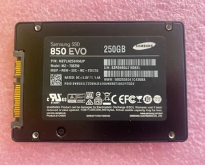 Samsung 850EVO MZ-75E250 250GB 2.5" SATA III MZ7LN250HMJP Solid State Drive - Picture 1 of 2