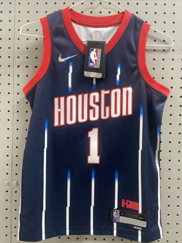 Rockets Nike City Edition #1 Wall Swingman YOUTH Jersey Size Small - NWT! Cover